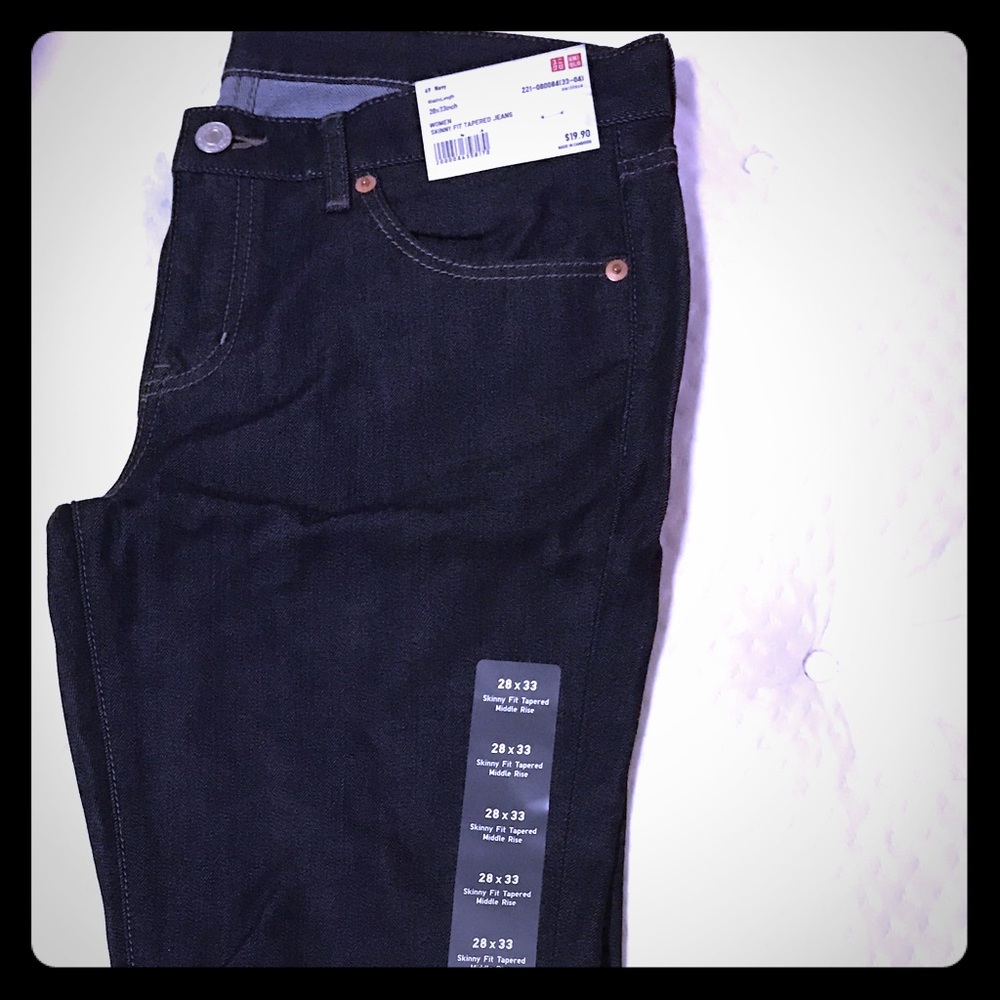 Skinny Fit Tapered Jean